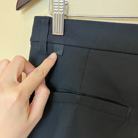 Lululemon Commission Slim Warpstreme Pants - Men's Size 30 X 30 - Black